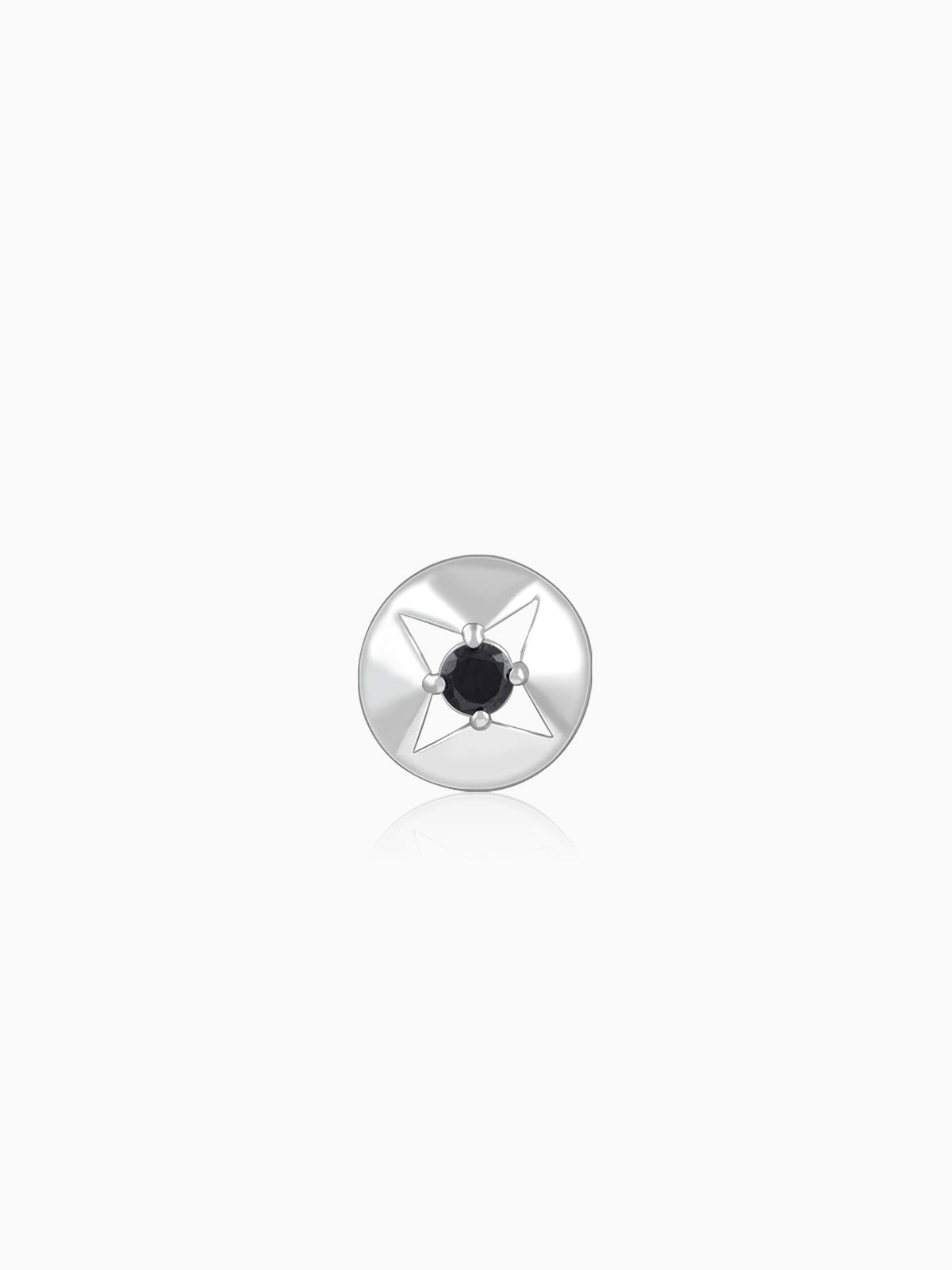 Silver Nightfall Star Stud For Him
