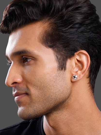Silver Nightfall Star Stud For Him