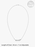 Silver Leaf Necklace