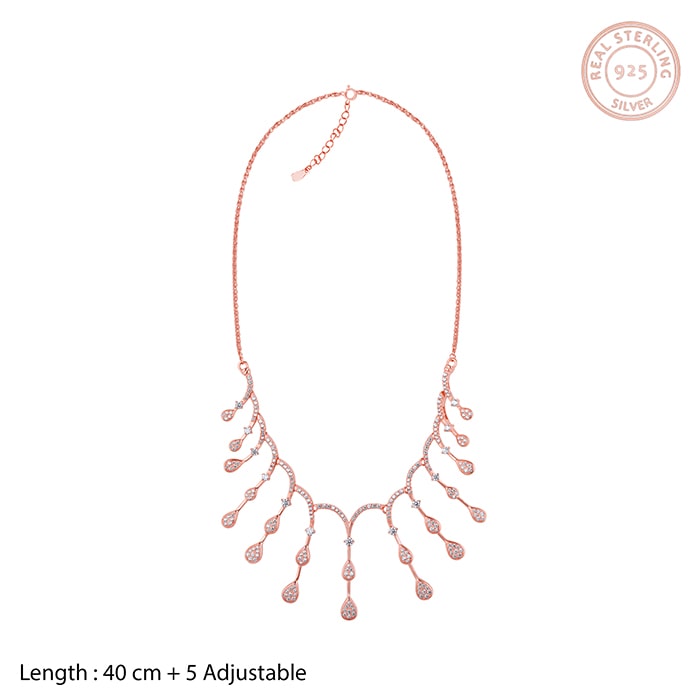 Rose Gold Celebration Necklace