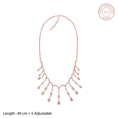 Rose Gold Celebration Necklace