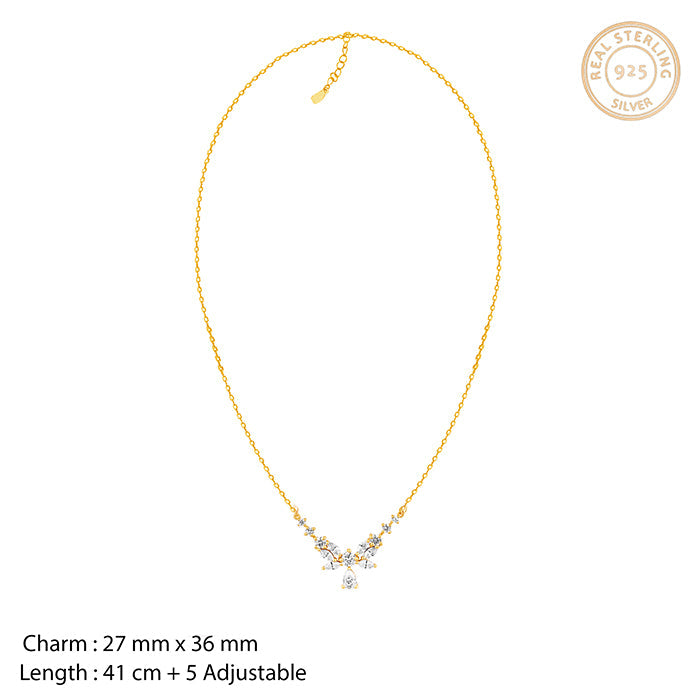 Golden Blossom Necklace