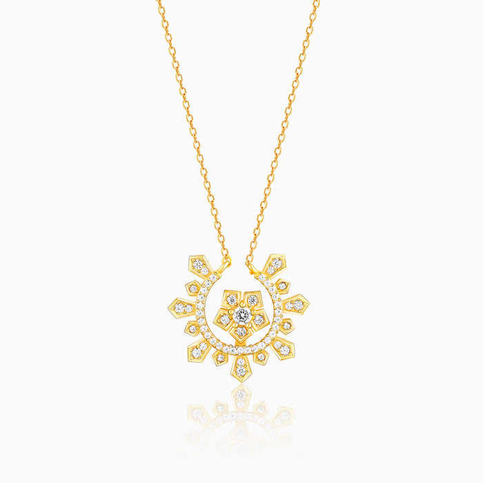 Anushka Sharma Golden Sparkling Royalty Necklace