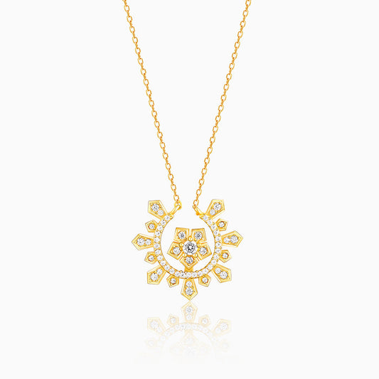 Anushka Sharma Golden Sparkling Royalty Necklace