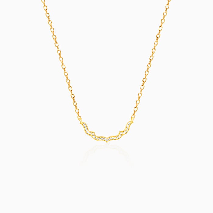 Golden Studded Nawab Necklace
