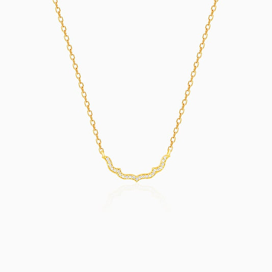 Golden Studded Nawab Necklace