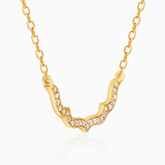 Golden Studded Nawab Necklace