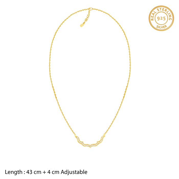 Golden Studded Nawab Necklace