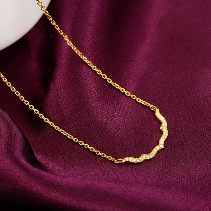 Golden Studded Nawab Necklace