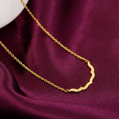 Golden Studded Nawab Necklace