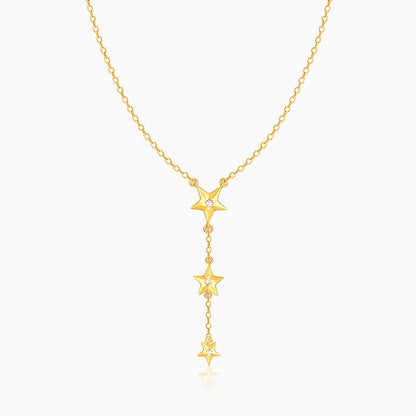 Golden Stars Are All Around Me Necklace