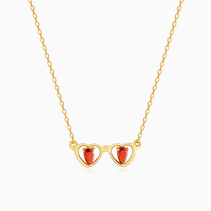 Golden My Eyes on You Necklace