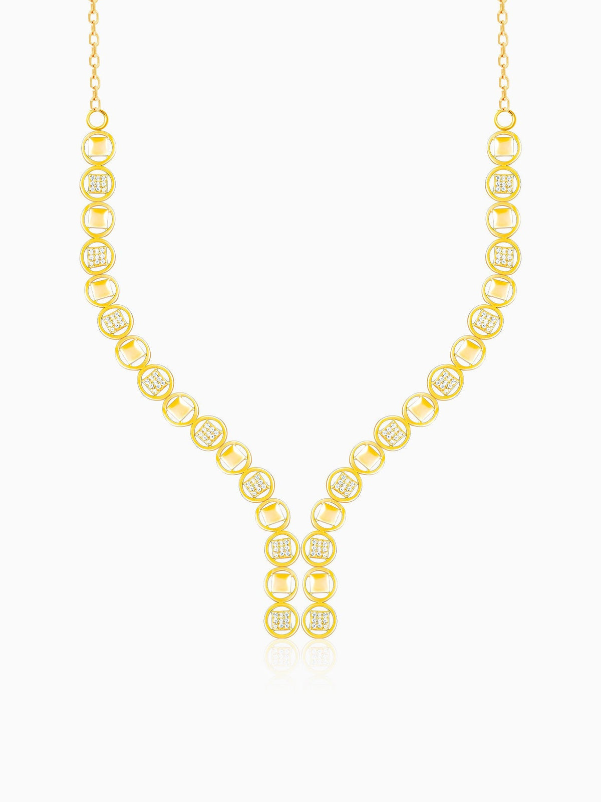 Golden Rhythm Of The Night Necklace
