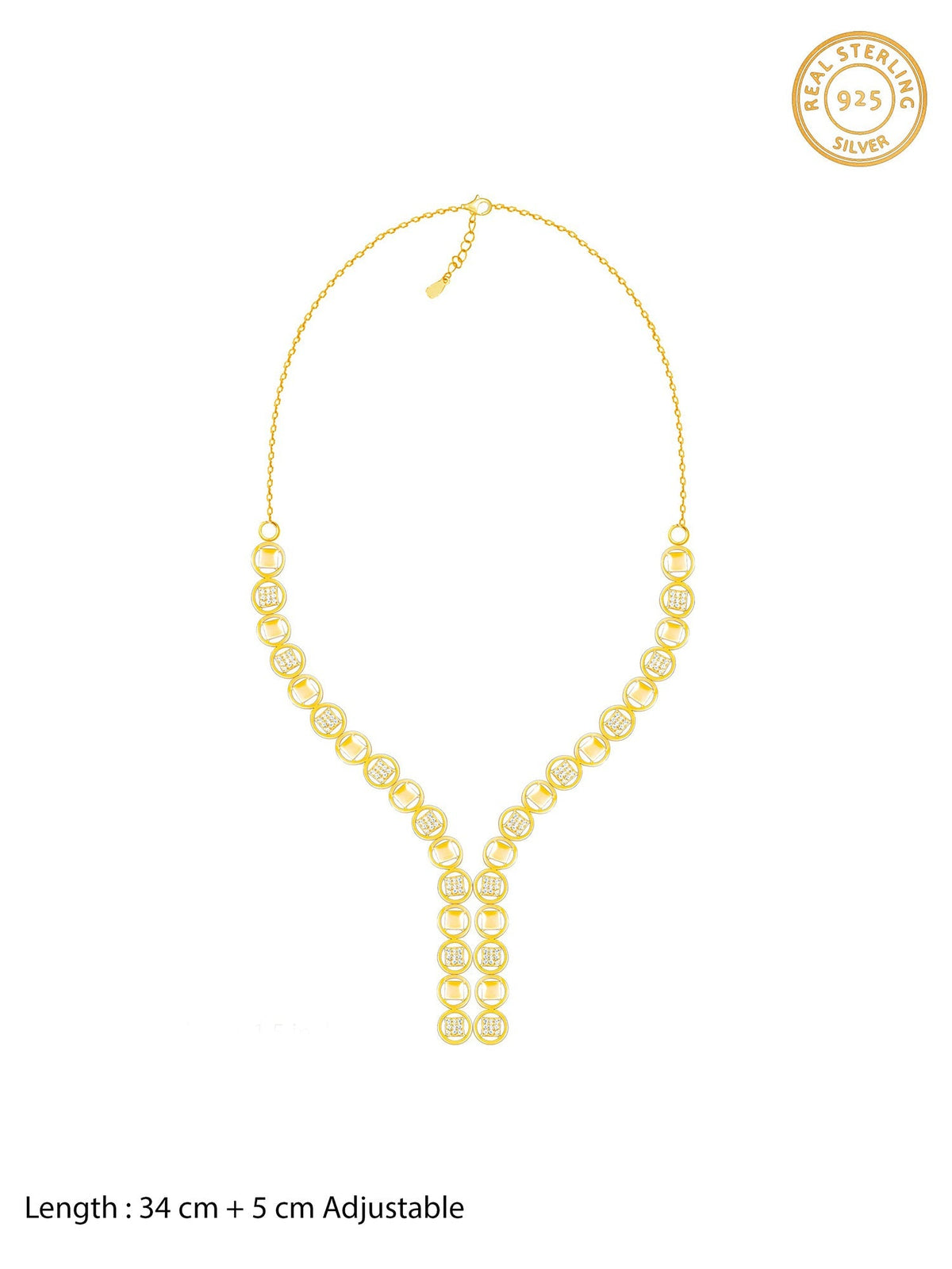 Golden Rhythm Of The Night Necklace