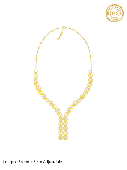 Golden Rhythm Of The Night Necklace