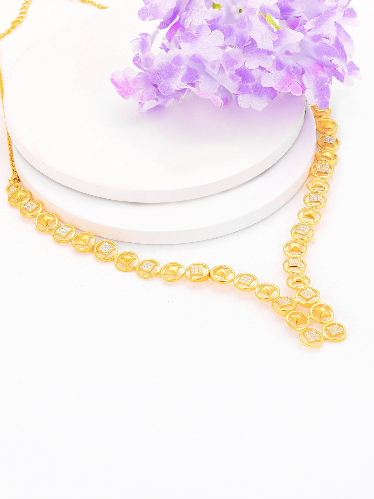 Golden Rhythm Of The Night Necklace