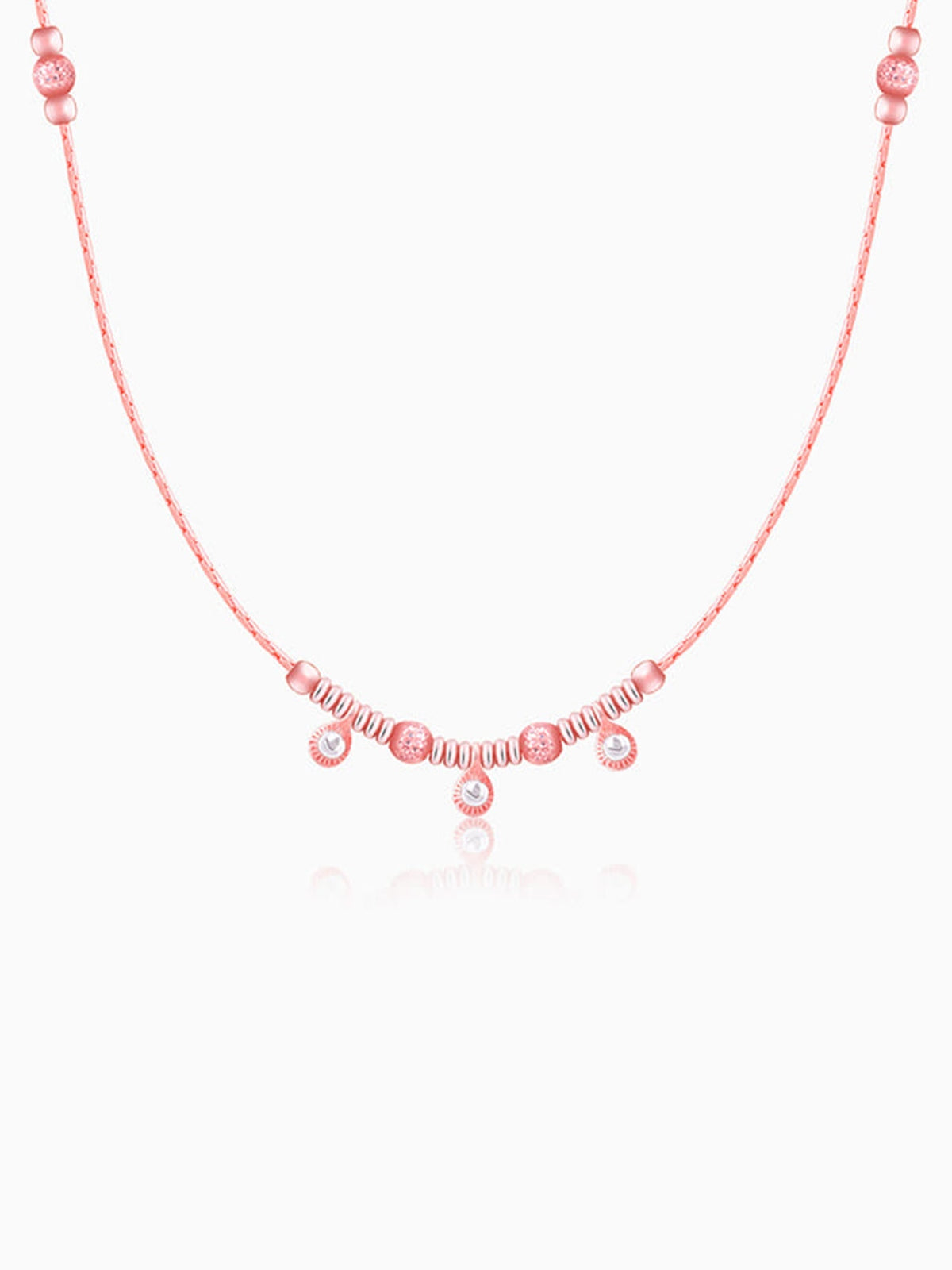 Rose Gold Elegant Charm Necklace