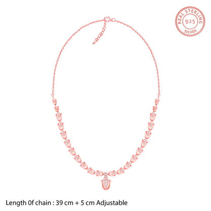 Rose Gold Classic Hamsa Necklace