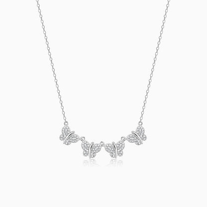 Silver Flutterby Necklace