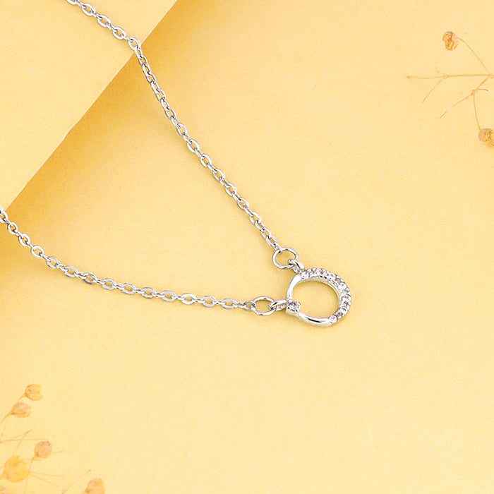 Silver Chandra Necklace