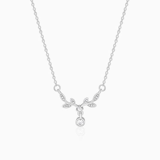 Silver Branchful Necklace