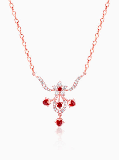 Rose Gold Grow in Love Necklace