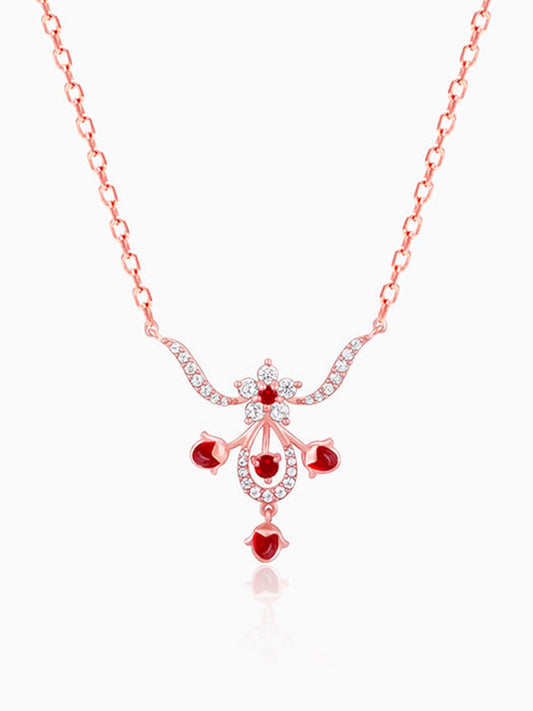 Rose Gold Grow in Love Necklace