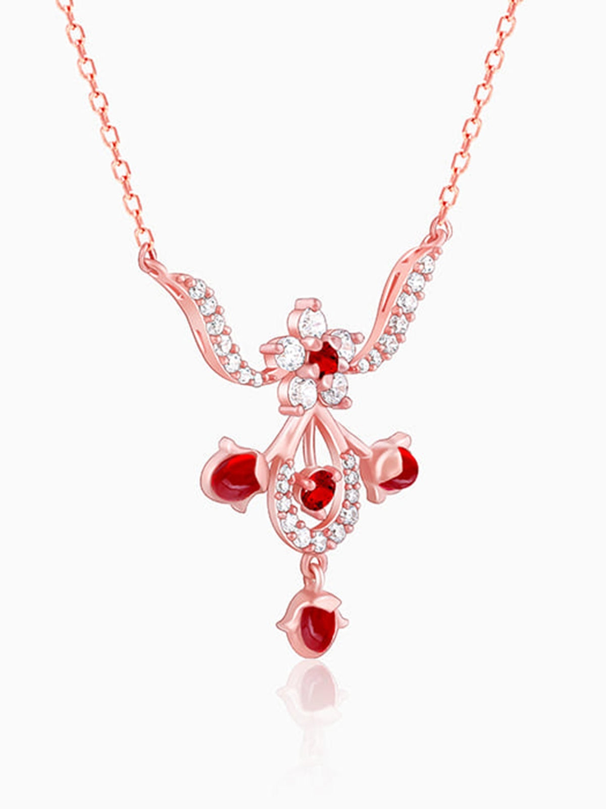 Rose Gold Grow in Love Necklace