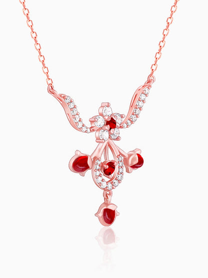 Rose Gold Grow in Love Necklace