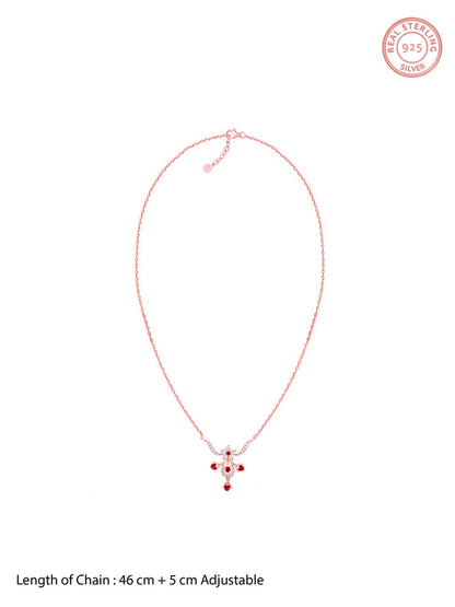 Rose Gold Grow in Love Necklace