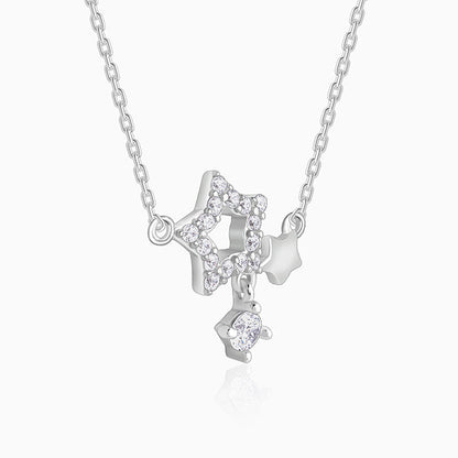 Silver Magical Stardust Necklace