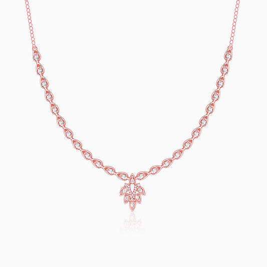 Rose Gold Rachel Necklace