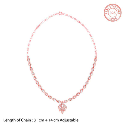 Rose Gold Rachel Necklace