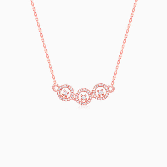 Rose Gold Circular Grace Necklace