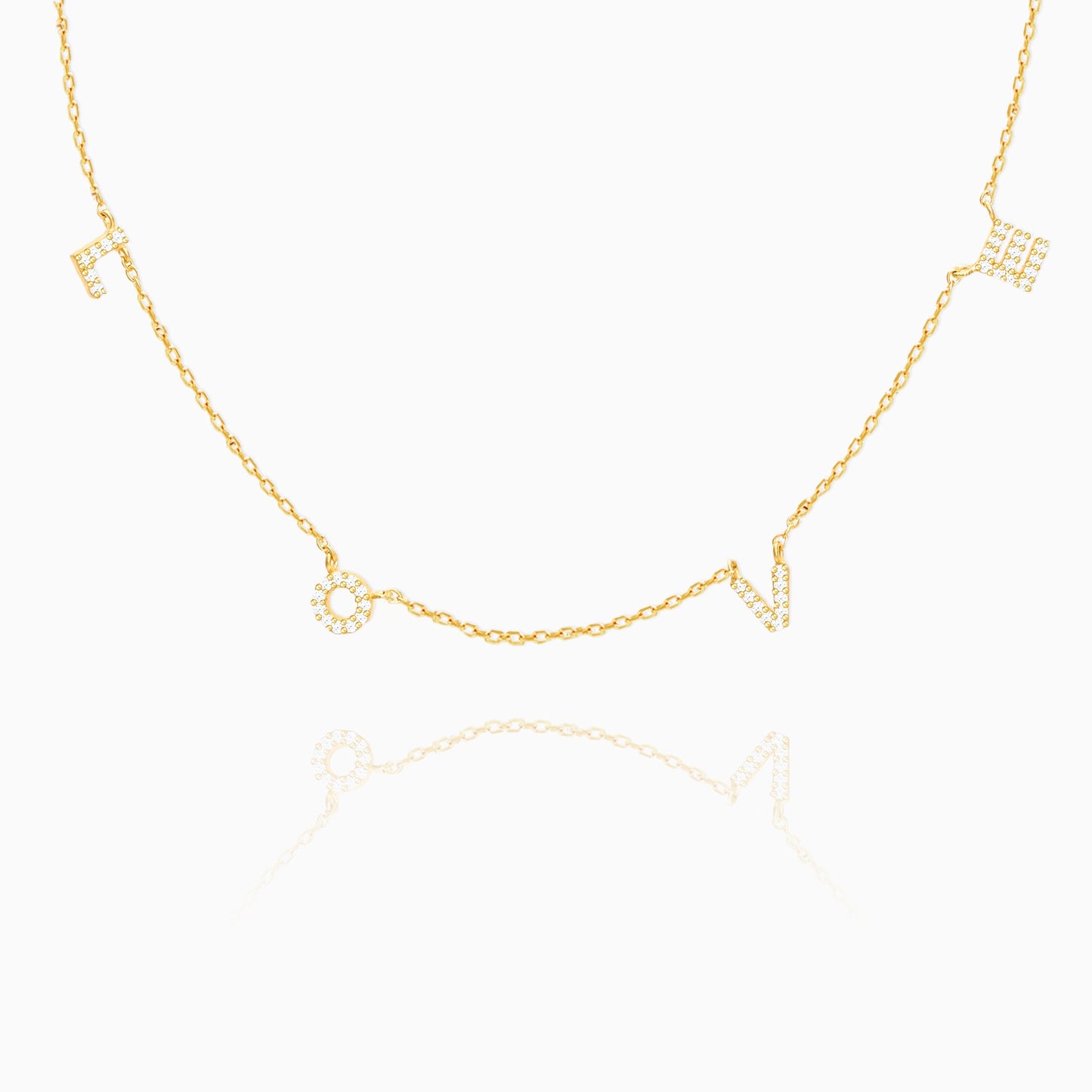 Golden Love Necklace
