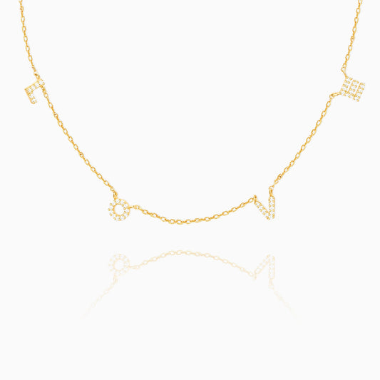Golden Love Necklace