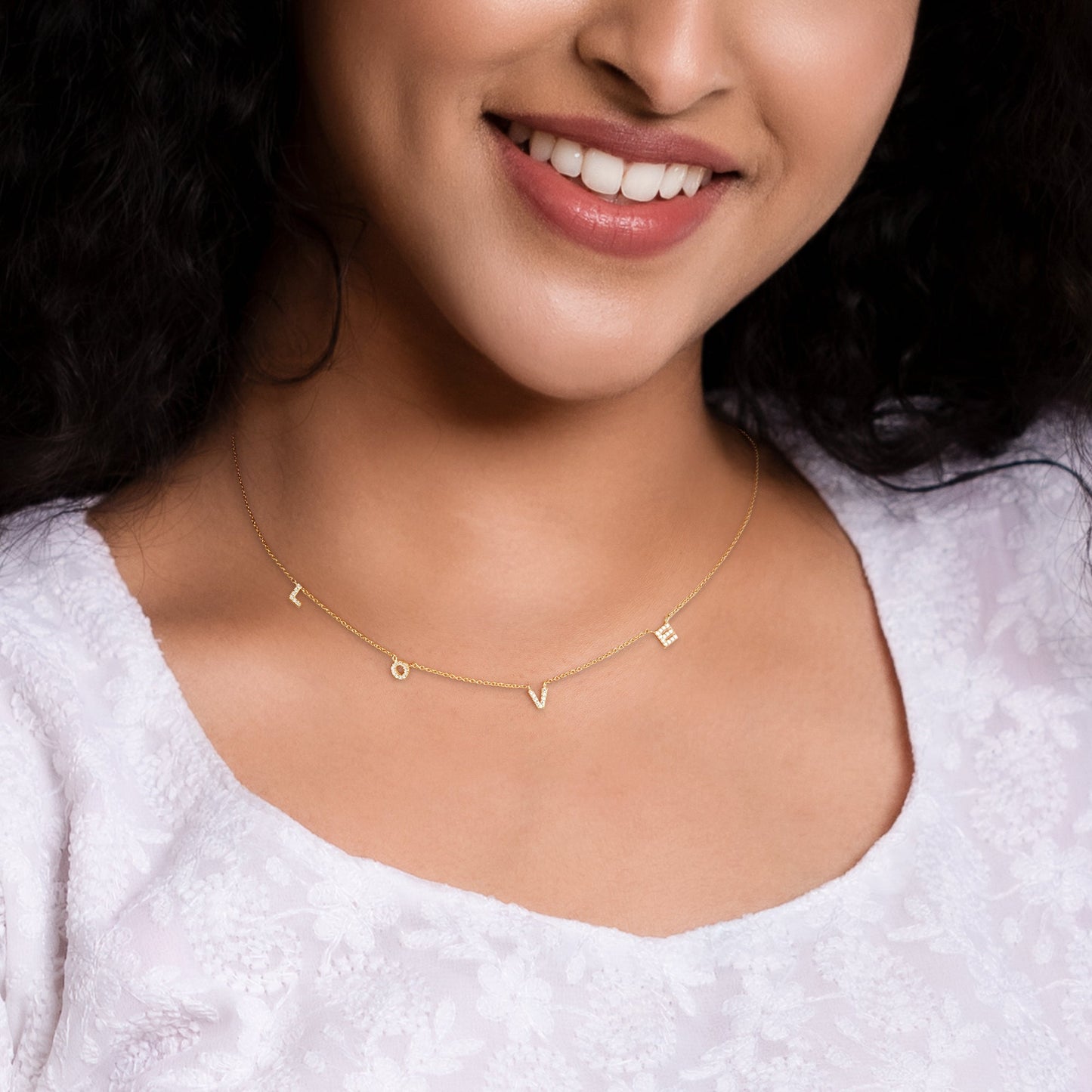 Golden Love Necklace
