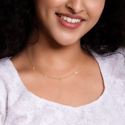 Golden Love Necklace