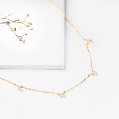 Golden Love Necklace