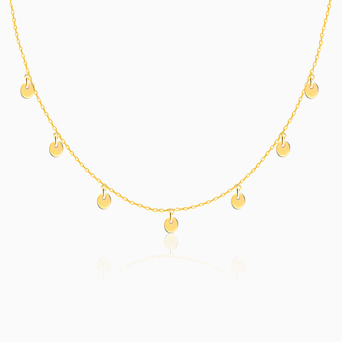 Golden Mini Charm Necklace