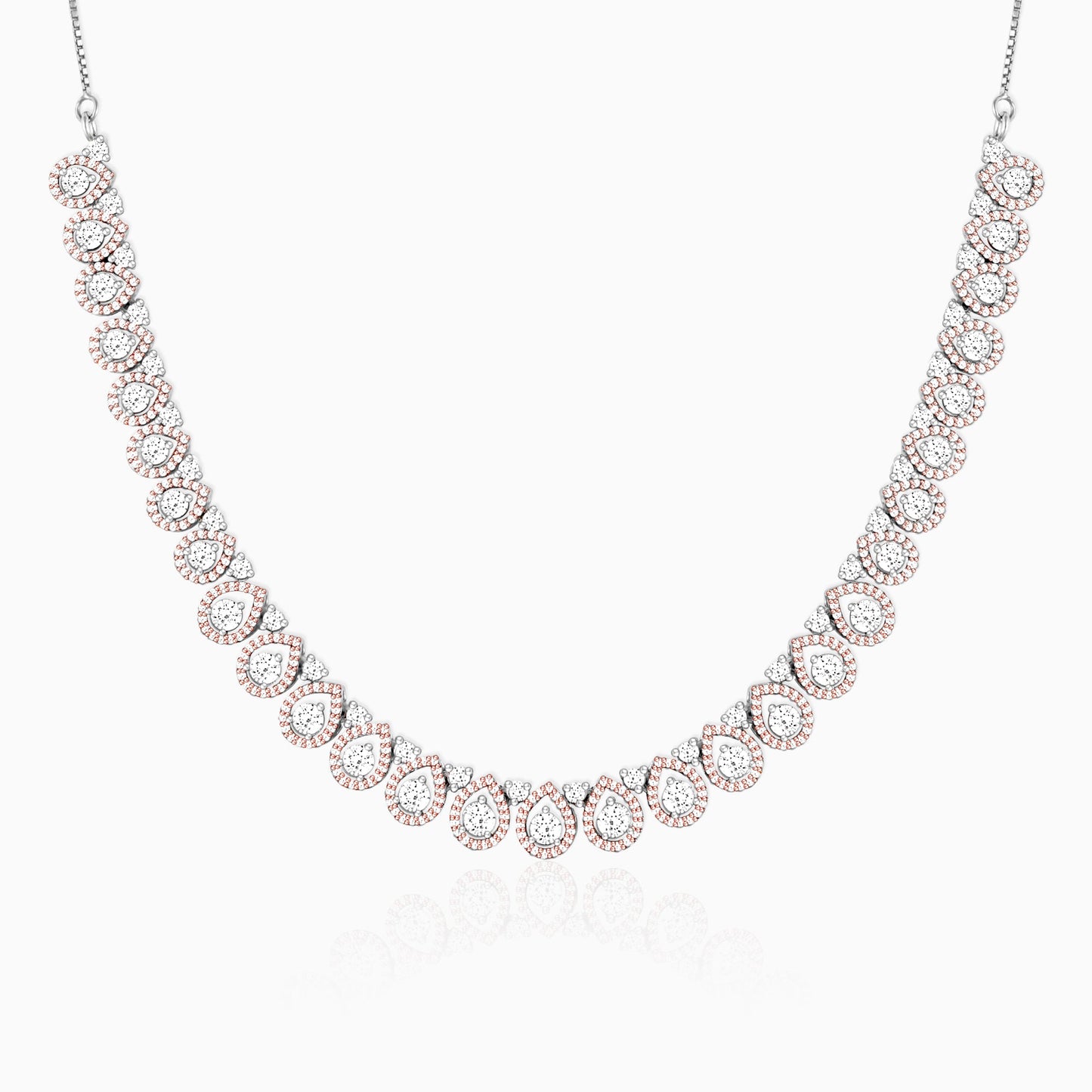 Anushka Sharma Silver Affair Necklace