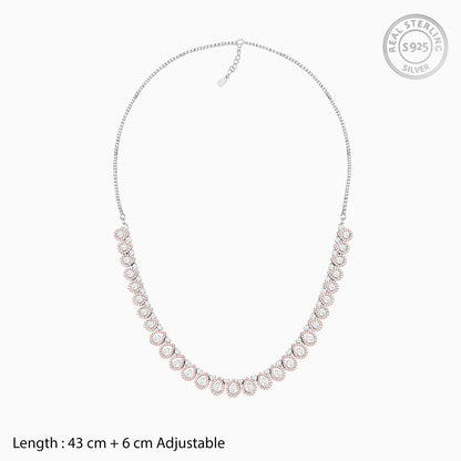 Anushka Sharma Silver Affair Necklace