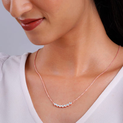 Rose Gold Sweet Love Necklace