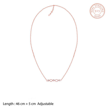 Rose Gold Love Me More Necklace