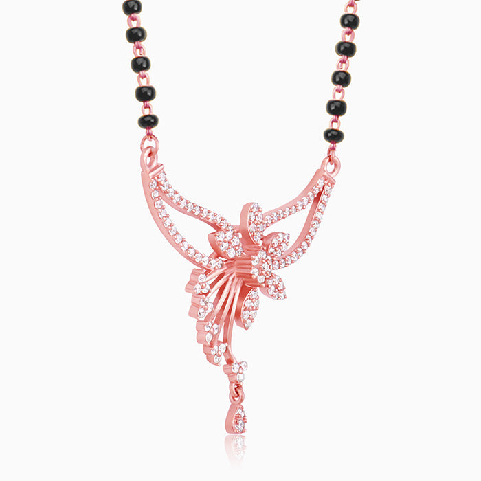 Rose Gold Floral Love Bond Mangalsutra