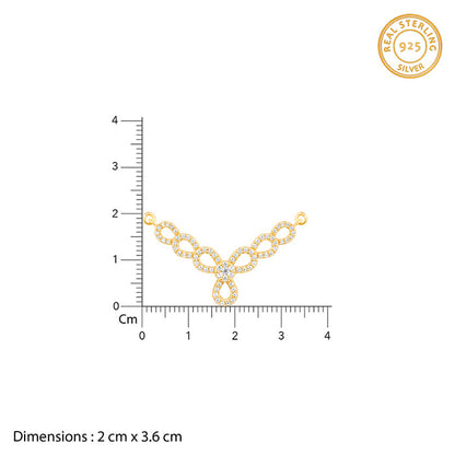 Golden Enamoured In Love Mangalsutra