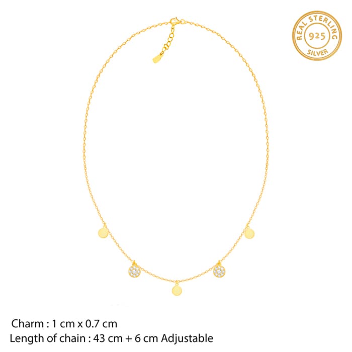 Golden Charms Necklace
