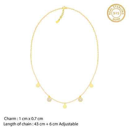 Golden Charms Necklace