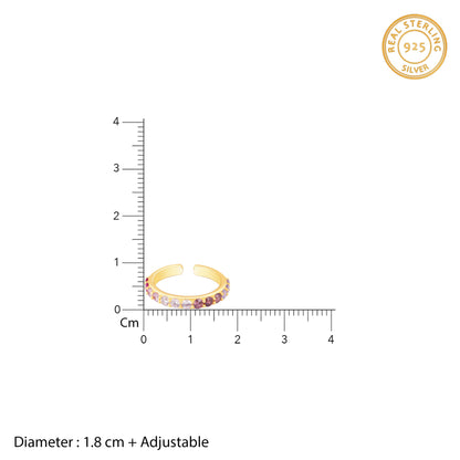 Golden Passionate Gleam Ring