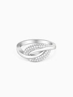 Silver Oval Touch Ring